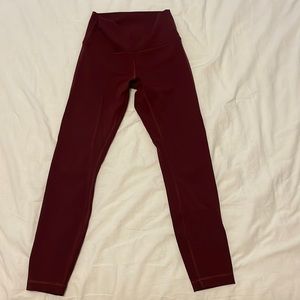 Align lululemon High Rise 25” leggings - Size 6